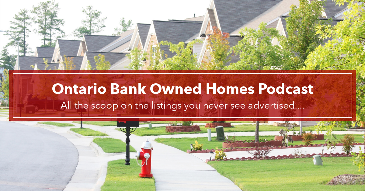 Ontario Bank Owned Homes